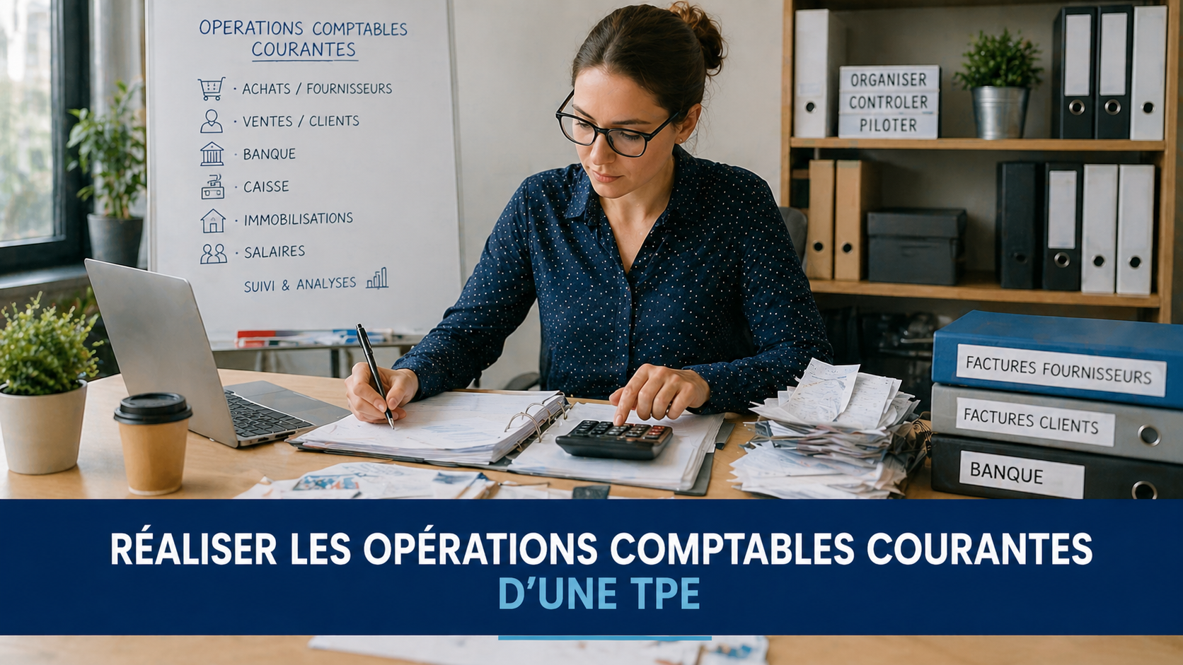 Réaliser les opérations comptables courantes d'une TPE